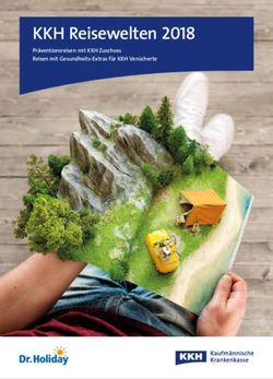 KKH Reisewelten 2018 Präventionsreisen mit KKH Zuschuss Reisen mit Gesundheits-Extras für KKH Versicherte