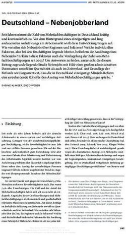 Deutschland - Nebenjobberland - Nomos eLibrary