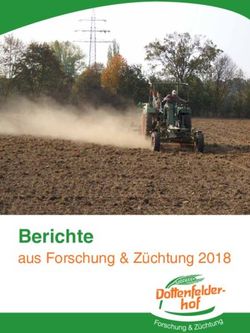 Berichte aus Forschung & Z&uuml;chtung 2018 - Dottenfelderhof