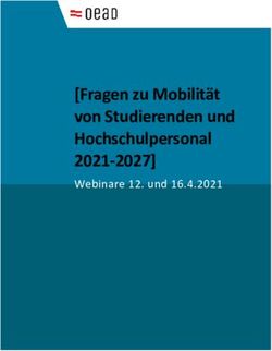 Fragen zu Mobilit&auml;t von Studierenden und Hochschulpersonal 2021-2027 - Webinare 12. und 16.4.2021