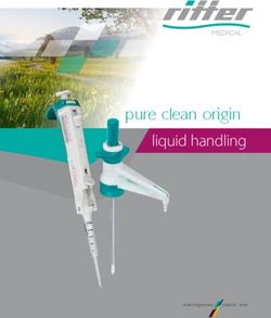 Pure clean origin liquid handling - medical