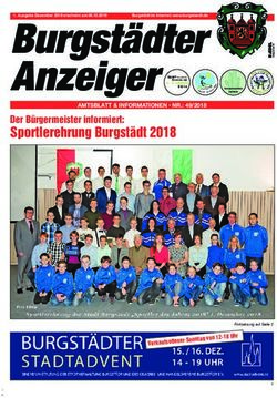 Burgst&auml;dter Anzeiger - Stadt Burgst&auml;dt