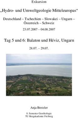 Hydro- und Umweltgeologie Mitteleuropas