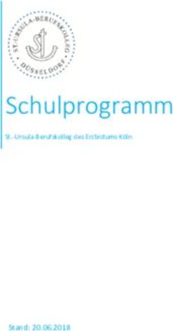 Schulprogramm - Stand: 20.06.2018 - St.-Ursula-Berufskolleg des Erzbistums Köln