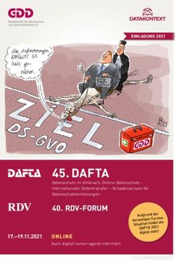 DAFTA 40. RDV-FORUM - ONLINE - GDD eV