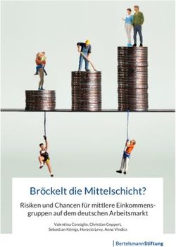Br&ouml;ckelt die Mittelschicht? - Risiken und Chancen f&uuml;r mittlere Einkommens-gruppen auf dem deutschen Arbeitsmarkt - Bertelsmann Stiftung