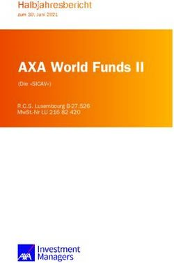 AXA WORLD FUNDS II HALBJAHRESBERICHT - (DIE "SICAV") R.C.S. LUXEMBOURG B-27.526 MWST.-NR LU 216 82 420 - AVL-INVESTMENTFONDS