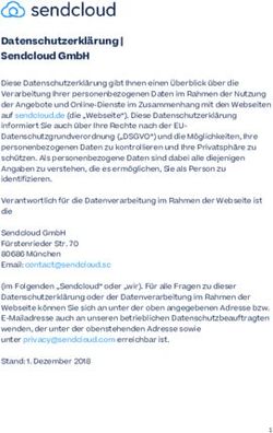 Datenschutzerkl&auml;rung | Sendcloud GmbH