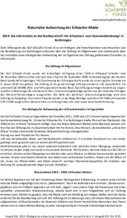 Naturnahe Aufwertung der Erlisacker-Matte 2019: Die Information an die Nachbarschaft "Im Erlisacker" und "Gemeindeholzweg" in Bottmingen - KARL ...