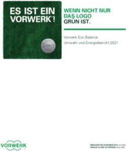 WENN NICHT NUR DAS LOGO GR&Uuml;N IST - Vorwerk Eco Balance Umwelt- und Energiebericht 2021