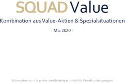 SQUAD Value Kombination aus Value-Aktien & Spezialsituationen - Mai 2020 - Discover-Capital