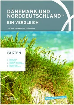 DÄNEMARK UND NORDDEUTSCHLAND - EIN VERGLEICH FAKTEN - DEUTSCH-DÄNISCHE ...