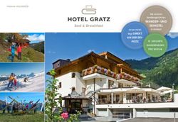 WANDER- UND familiengef&uuml;hrtes - SKIHOTEL - Hotel Gratz