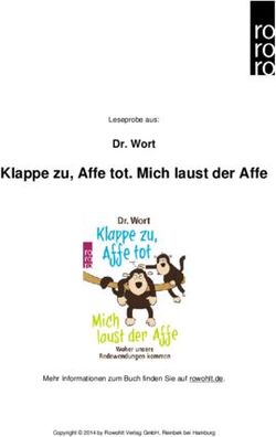 Klappe zu, Affe tot. Mich laust der Affe - Dr. Wort Leseprobe aus: Mehr Informationen zum Buch finden Sie auf rowohlt.de.