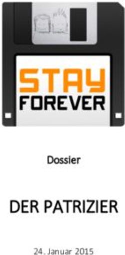 DER PATRIZIER Dossier - Januar 2015 - Stay Forever