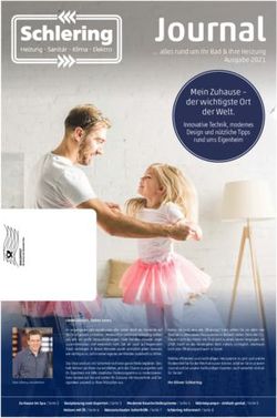 Mein Zuhause - der wichtigste Ort der Welt - alles rund um Ihr Bad & Ihre Heizung Ausgabe 2021 - Schlering