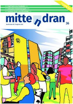 36nmitte drandran +++ Kopf hoch trotz Pandemie + Zehn Jahre Gleisdreieckpark - mitteNdran
