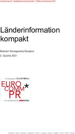 L&auml;nderinformation kompakt - Bosnien-Herzegowina/Sarajevo 2. Quartal 2021 - Eurocomm-PR