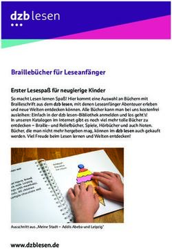 Braillebücher für Leseanfänger - Erster Lesespaß für neugierige Kinder - dzb lesen