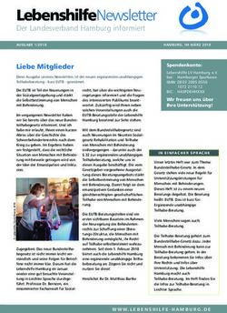 LebenshilfeNewsletter - Der Landesverband Hamburg informiert - Lebenshilfe Hamburg