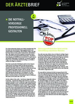 DER &Auml;RZTEBRIEF - Laufenberg Michels und Partner