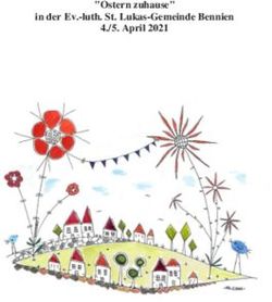 "Ostern zuhause" in der Ev.-luth. St. Lukas-Gemeinde Bennien 4./5. April 2021