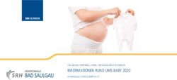 INFORMATIONEN RUND UMS BABY 2020