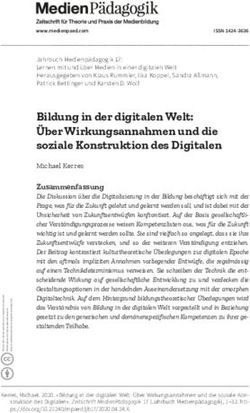 Bildung in der digitalen Welt: &Uuml;ber Wirkungsannahmen und die soziale Konstruktion des Digitalen - Zeitschrift MedienP&auml;dagogik