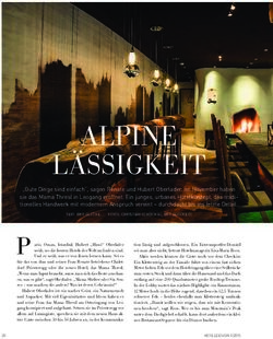 ALPINE L&Auml;SSIGKEIT - W2 Manufaktur