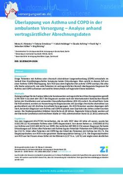 &Uuml;berlappung von Asthma und COPD in der ambulanten Versorgung - Analyse anhand vertrags&auml;rztlicher Abrechnungsdaten