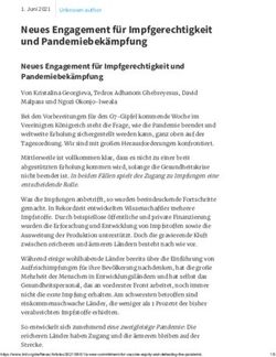Neues Engagement für Impfgerechtigkeit und Pandemiebekämpfung - ReliefWeb