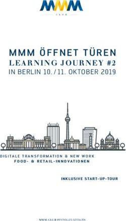 MMM ÖFFNET TÜREN LEARNING JOURNEY #2 IN BERLIN 10. / 11. OKTOBER 2019 - FOOD- & RETAIL-INNOVATIONEN - MMM- Club