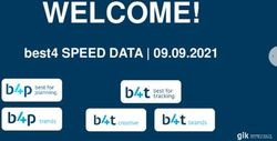 WELCOME! best4 SPEED DATA | 09.09.2021 - gik.media