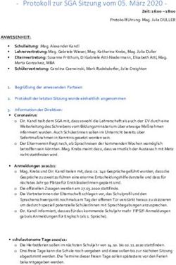 PROTOKOLL ZUR SGA SITZUNG VOM 05. M&Auml;RZ 2020 - AKG WIEN