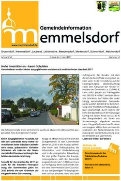 Hohe Investitionen - kaum Schulden - Gemeinderat verabschiedet ausgeglichenen und dennoch ambitionierten Haushalt 2017 - Gemeinde Memmelsdorf