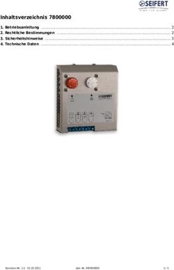 Inhaltsverzeichnis 7800000 - Betriebsanleitung 2. Rechtliche Bestimmungen 3. Sicherheitshinweise 4. Technische Daten