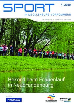 SPORT 7 I 2019 - Rekord beim Frauenlauf in Neubrandenburg - IN MECKLENBURG-VORPOMMERN - LSB MV