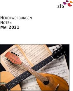 NEUERWERBUNGEN NOTEN MAI 2021 - und Landesbibliothek Berlin