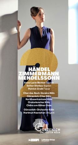 H&Auml;NDEL ZIMMERMANN MENDELSSOHN - Anna Lucia Richter Sopran Esther Dierkes Sopran Patrick Grahl Tenor Chor des Bach-Vereins K&ouml;ln G&uuml;rzenich-Chor K&ouml;ln ...
