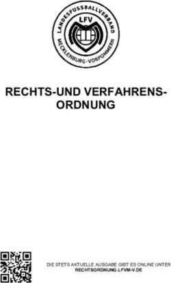 RECHTS-UND VERFAHRENS-ORDNUNG - Landesfu&szlig;ballverband ...