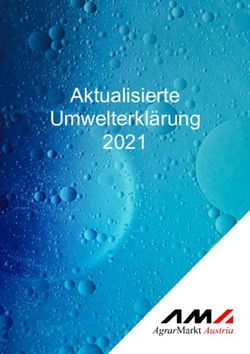 AKTUALISIERTE UMWELTERKL&Auml;RUNG 2021 - AGRARMARKT AUSTRIA