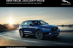 DER NEUE JAGUAR F-PACE - SPEZIFIKATIONEN UND PREISE 09/2015 - SUV Magazin
