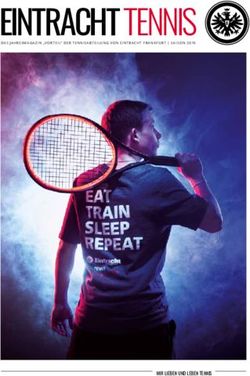 EINTRACHT TENNIS - WIR LIEBEN UND LEBEN TENNIS - Eintracht Frankfurt