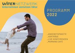 PROGRAMM 2022 - _ANGEBOTSPAKETE _VORTR&Auml;GE _LIVE KONFERENZEN _MORNING CAF&Eacute; - V&Auml;TERNETZWERK