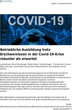 Betriebliche Ausbildung trotz Erschwernissen in der Covid-19-Krise robuster als erwartet