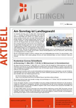 Am Sonntag ist Landtagswahl - Gemeinde Jettingen
