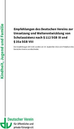 Empfehlungen des Deutschen Vereins zur Umsetzung und Weiterentwicklung von Schulassistenz nach 112 SGB IX und 35a SGB VIII - Deutscher Verein