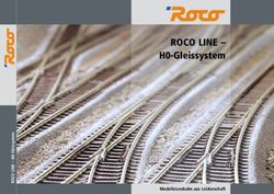 ROCO LINE - H0-Gleissystem - Modelleisenbahn aus Leidenschaft