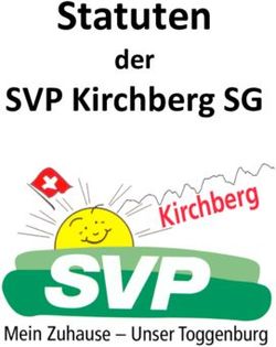 Statuten SVP Kirchberg SG - der