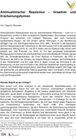 Antimuslimischer Rassismus - Ursachen und Erscheinungsformen - Vielfalt-Mediathek